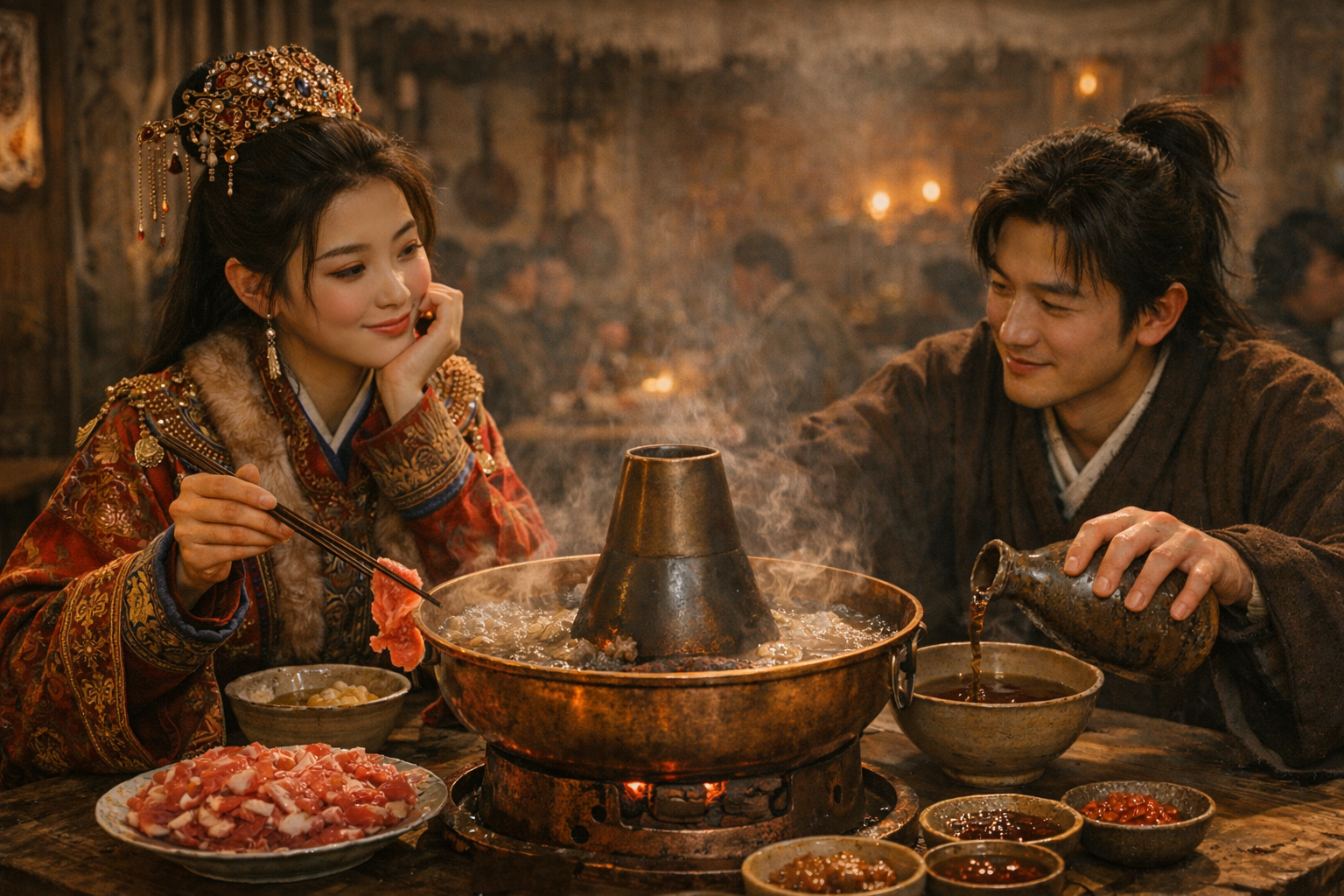 赵敏第一次会面